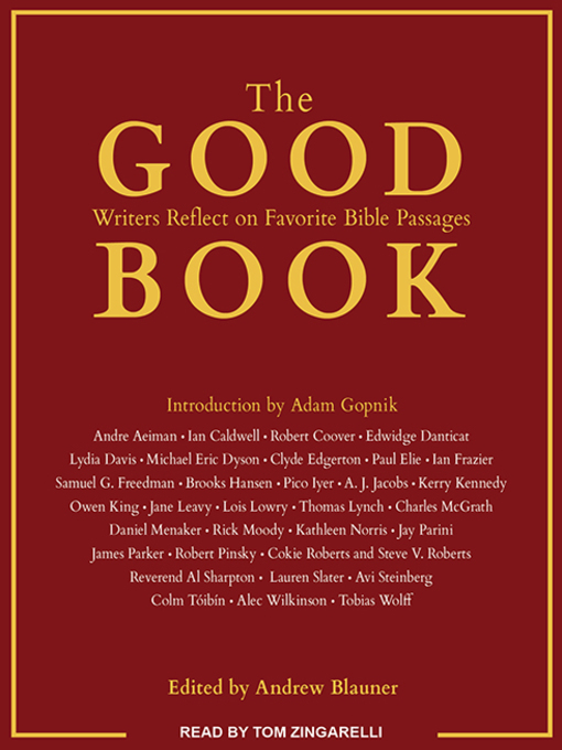 Title details for The Good Book by Andrew Blauner - Available